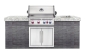 Preview: Napoleon Presitge Pro 500 Einbaugrill Front Island